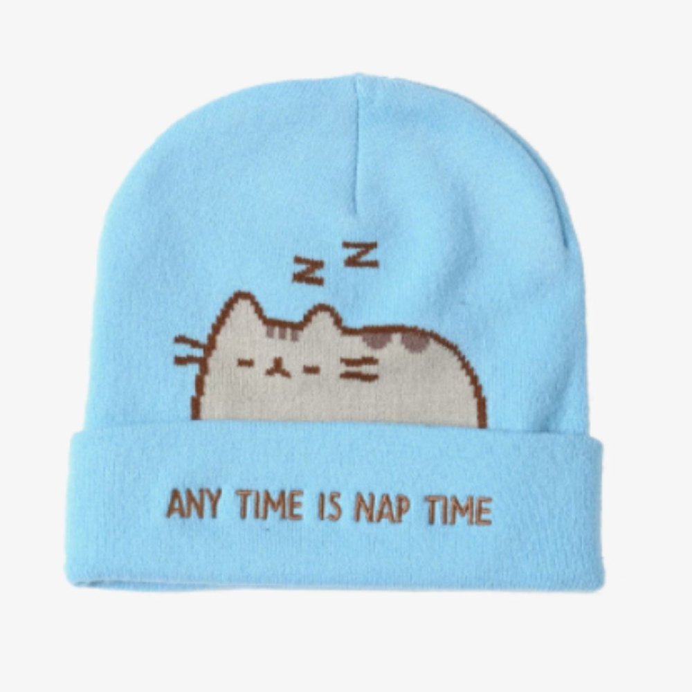 Pusheen | Nap Time Watchman Blue Beanie